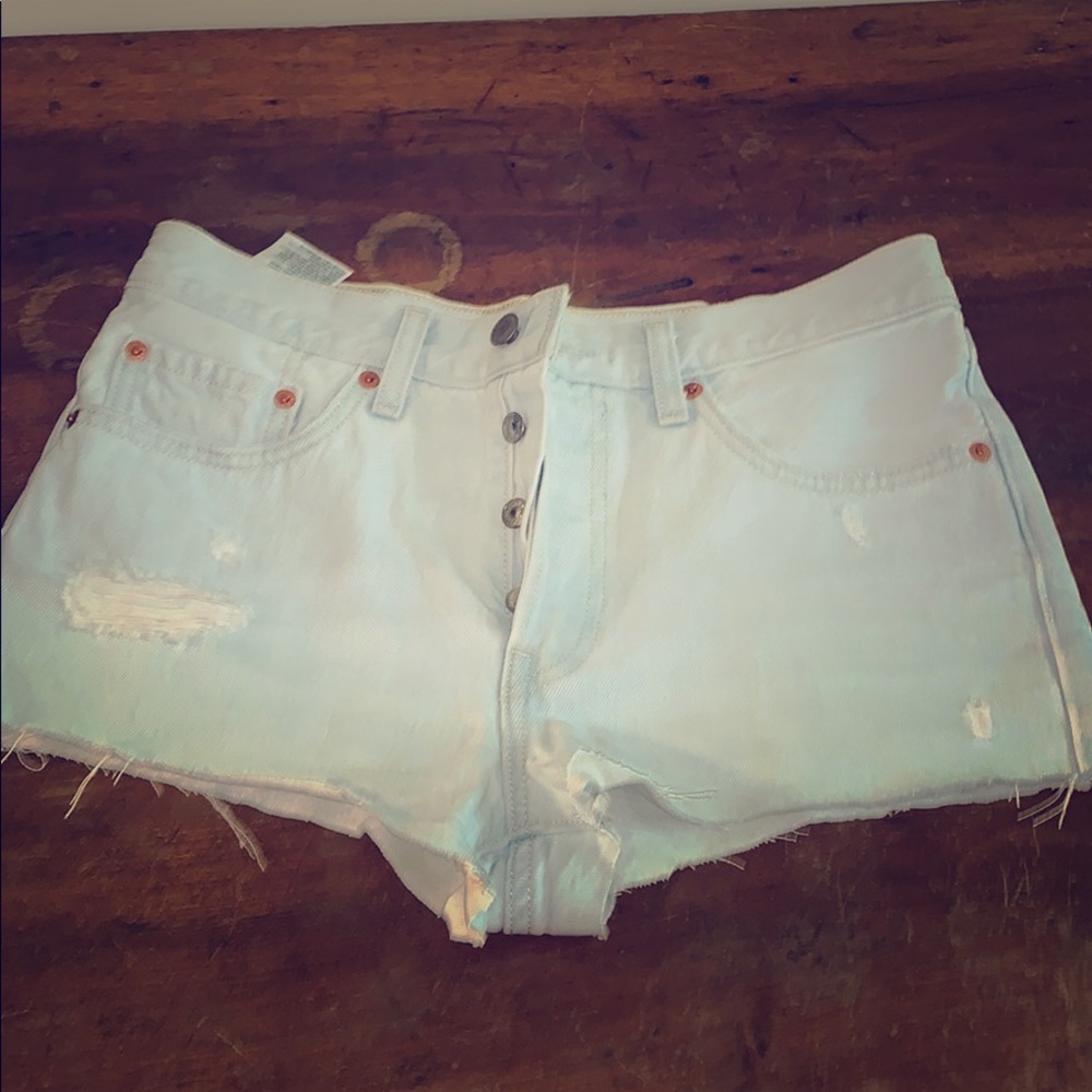 High rise Levi Shorts
